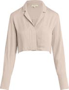 Favorite Daughter The Cropped Lily Print Top