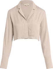 Favorite Daughter The Cropped Lily Print Top