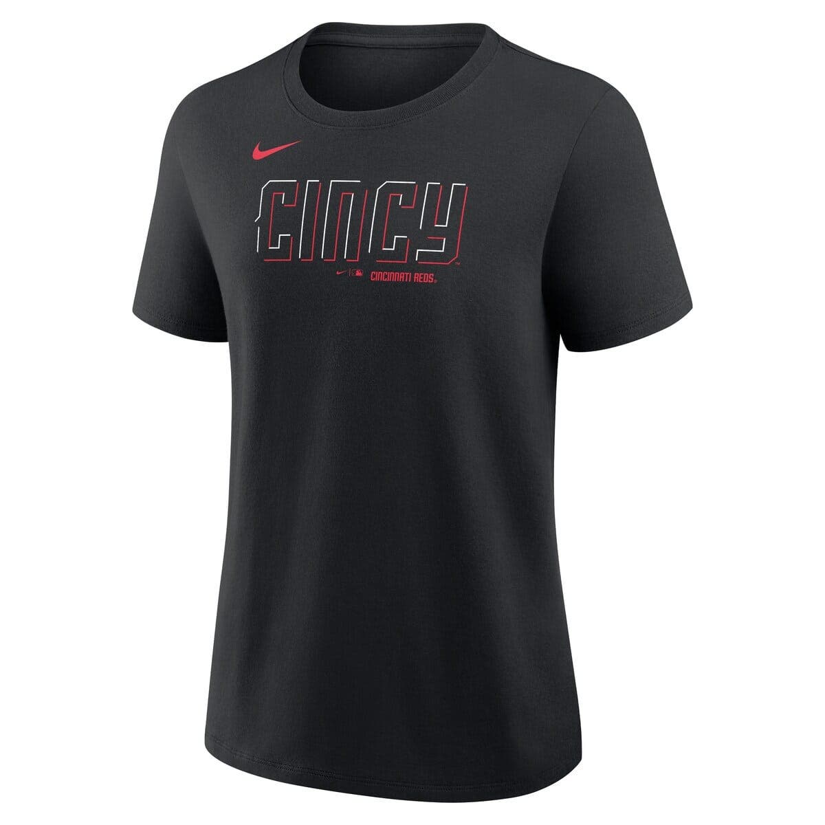 Nike Women's Nike Elly De La Cruz Black Cincinnati Reds Name & Number T ...