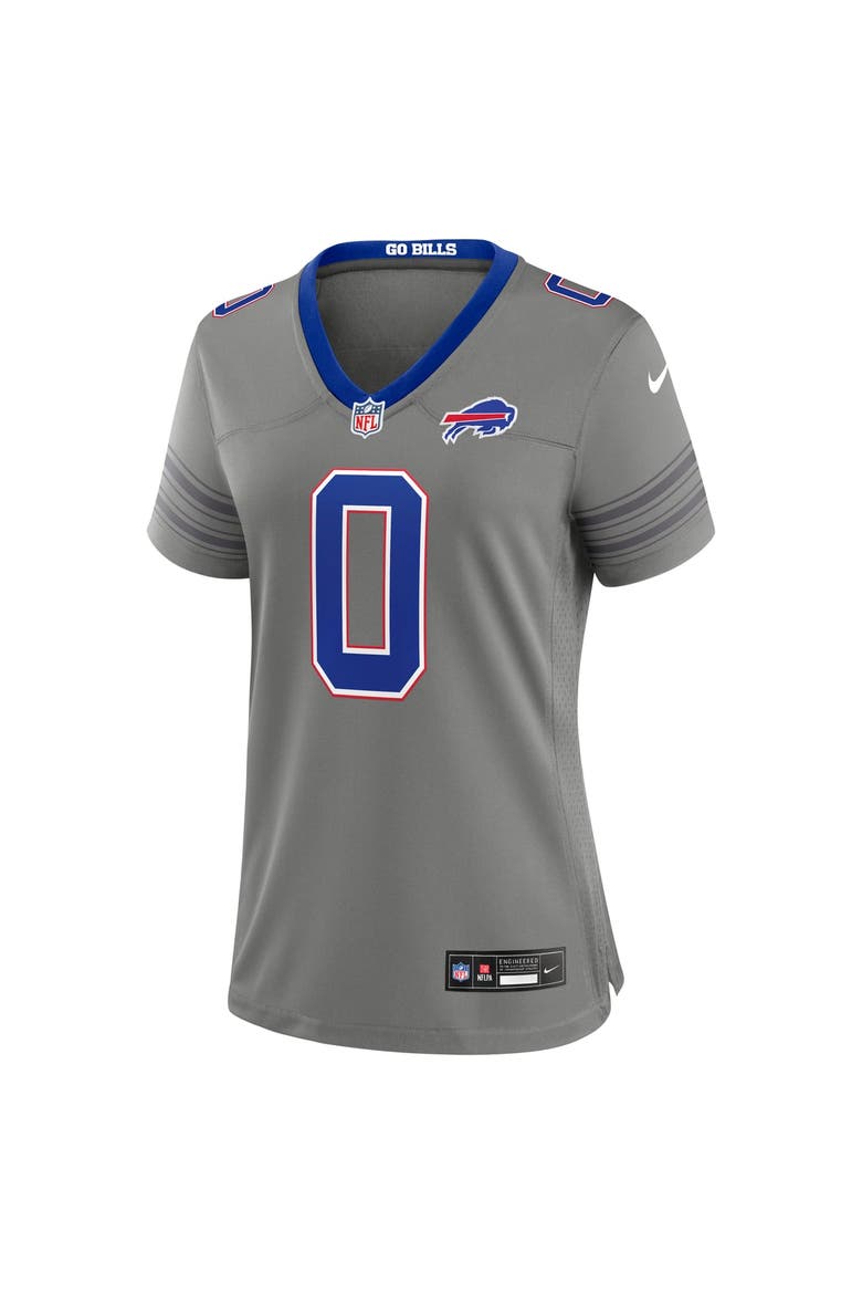 Women's Nike Keon Coleman Gray Buffalo Bills Nickel City Game Jersey, Alternate, color, Gray