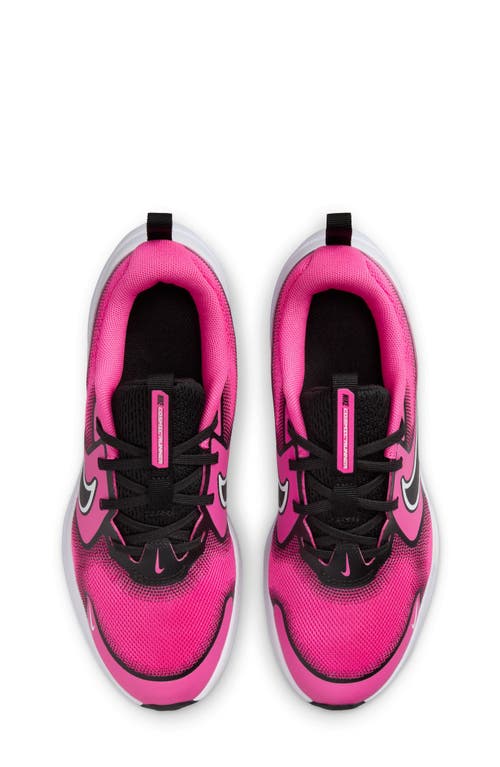 Nike Cosmic Runner Running Shoe In Laser Fuchsia/white/black