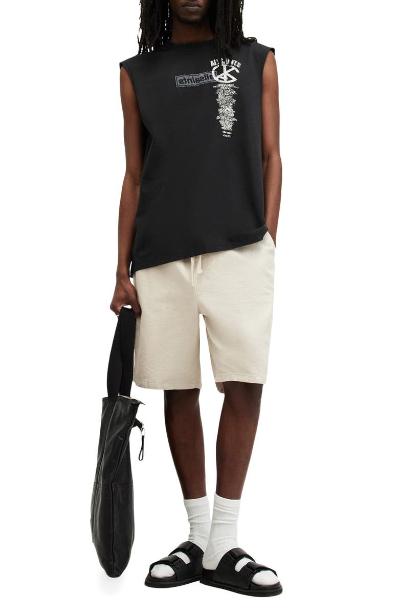 AllSaints Stock Graphic Muscle Tee, Alternate, color, 