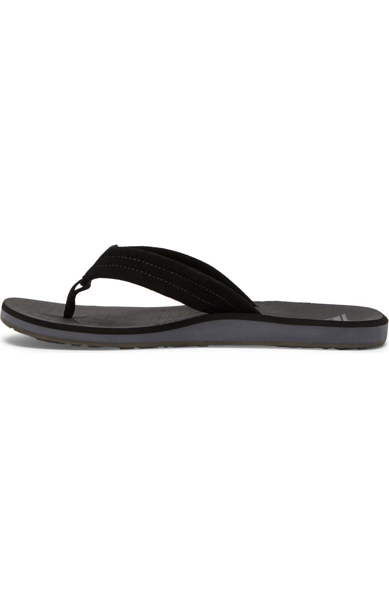 Quiksilver Carver Core Suede Sandal, Alternate, color,