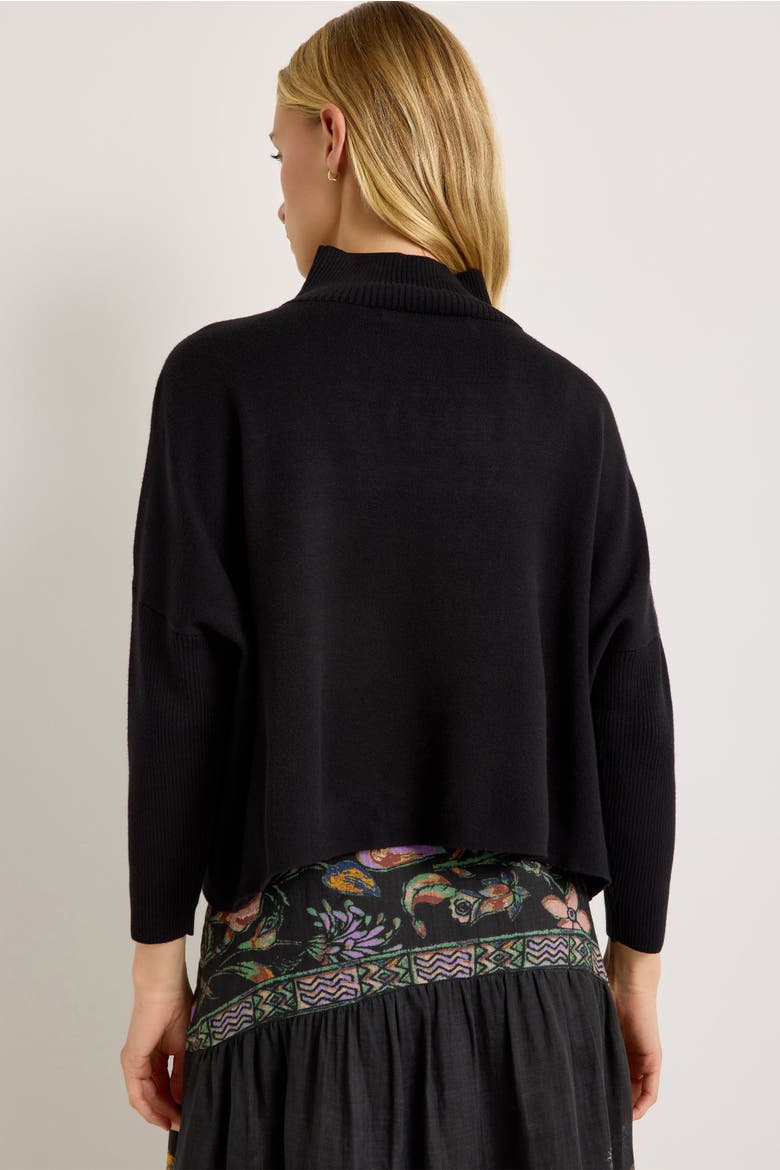 Claudie Popover, Alternate, color, Black