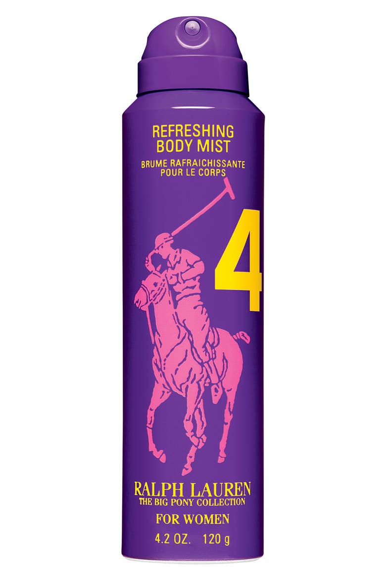 Ralph Lauren 'Big Pony #4 - Purple' For Her Refreshing Body Mist, Main, color, NO COLOR