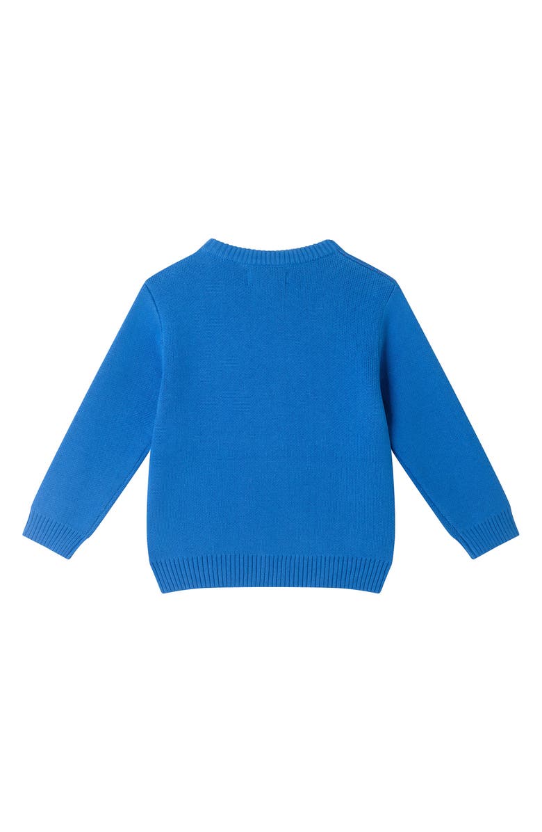 Andy & Evan Racecar Sweater & Joggers Set, Alternate, color, Blue