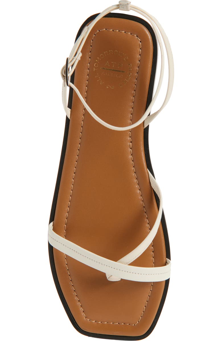 ATP ATELIER Miane Ankle Strap Sandal, Alternate, color, Linen