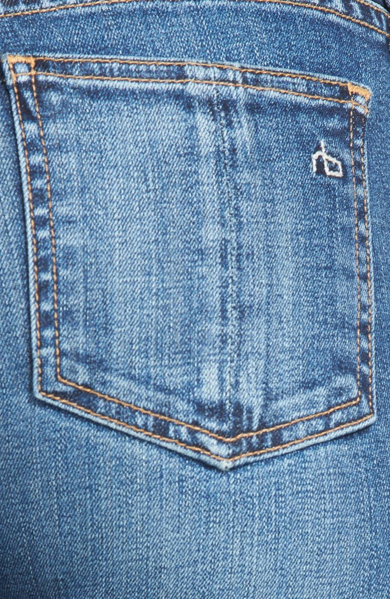 rag & bone/JEAN Crop Skinny Jeans, Alternate, color,