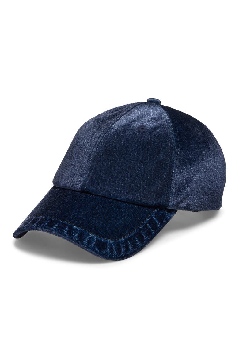 Miramar Harlow Baseball Cap, Main, color, BLUE