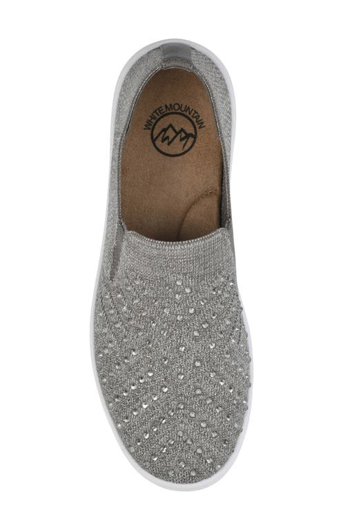 White Mountain Footwear Upbring Rhinestone Slip-on