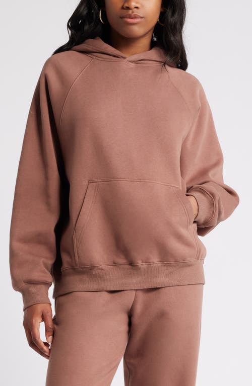 Bp. Fleece Detail Oversize Raglan Hoodie