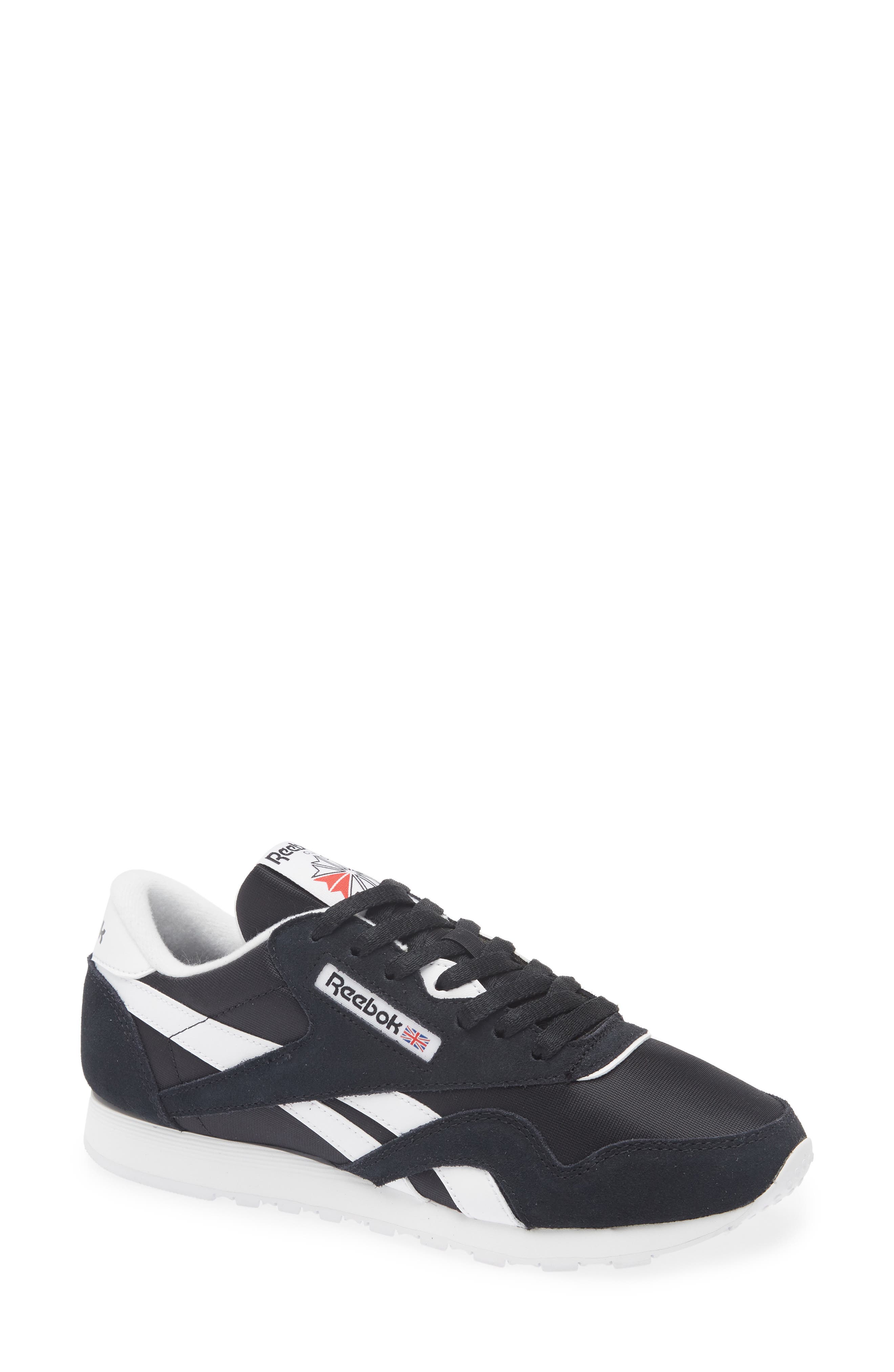 Reebok Classic Nylon Sneaker, Main, color, 