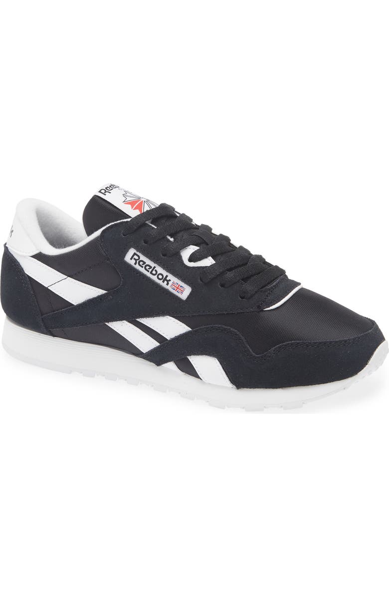 Reebok Classic Nylon Sneaker, Main, color,