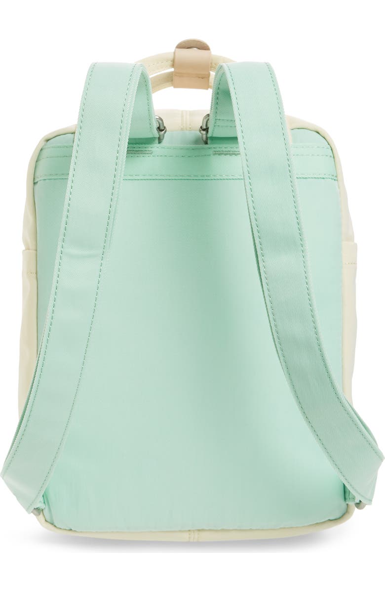 Doughnut Mini Macaroon Colorblock Water Resistant Backpack, Alternate, color,