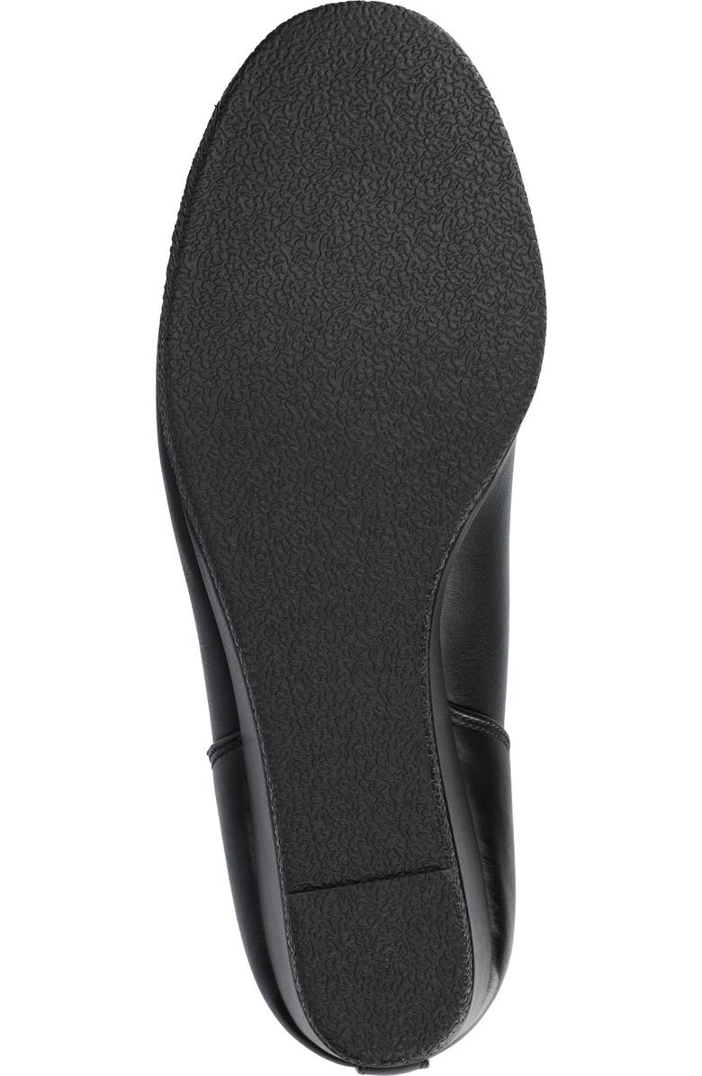 Journee Collection Mylee Perforated Wedge Bootie, Alternate, color, Black Pu