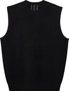 Y-3 3-Stripes Wool Blend Sweater Vest