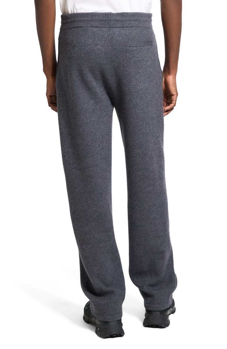 Theory Boiled Merino Wool Sweatpants, Alternate, color, Dark Grey Melange