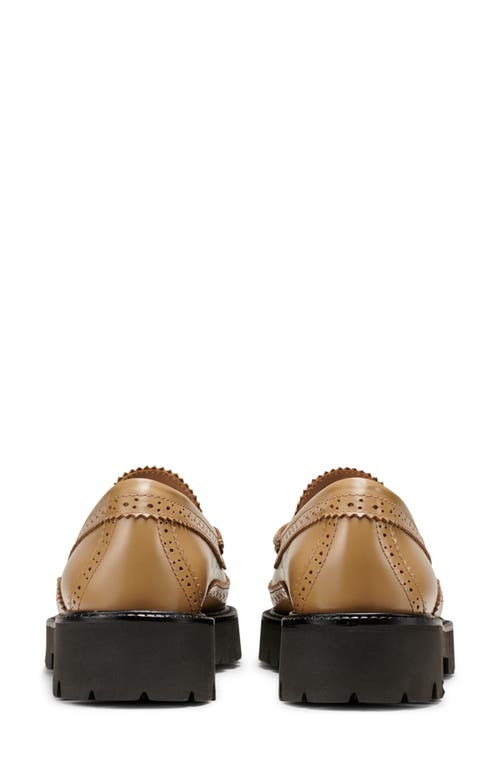 G.h.bass Whitney Weejuns® Brogue Penny Loafer In Brown