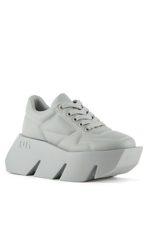 United Nude Bull Puffy Sneaker In Gray