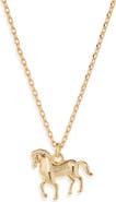 Estella Bartlett Horse Pendant Necklace