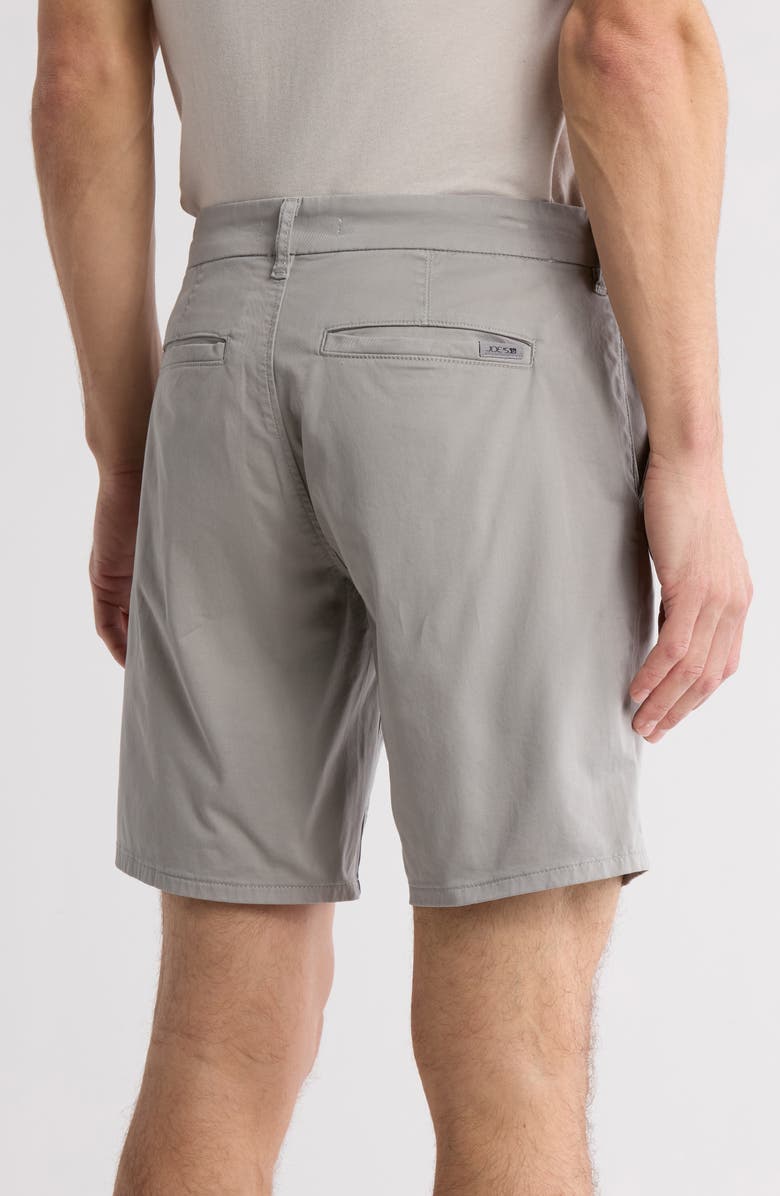 Joe's Stretch Cotton Trouser Shorts, Alternate, color, Quiet Grey