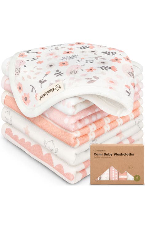 6-Pack Cami Baby Washcloths