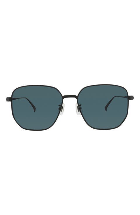 59mm Square Sunglasses