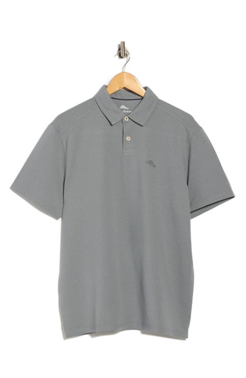 Pucker Waves Knit Polo