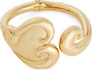 Oscar de la Renta Swirl Heart Cuff Bracelet