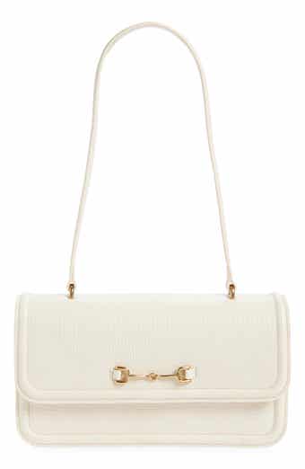 Sam Edelman Loraine Flap Embossed Faux Leather Shoulder Bag