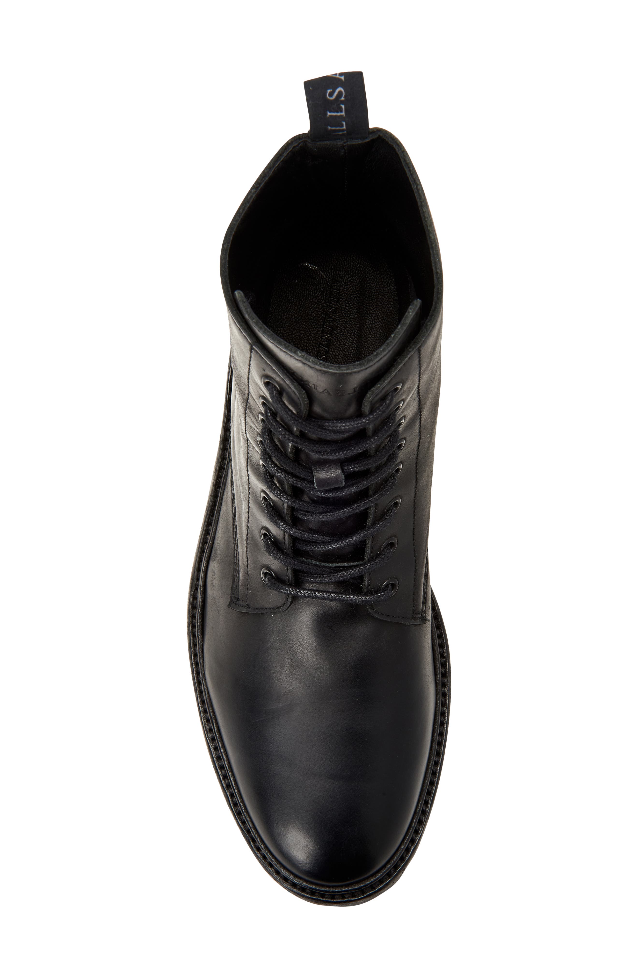 AllSaints Tobias Plain Toe Boot, Alternate, color, 