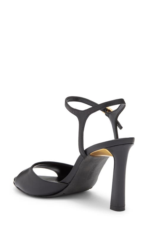 Vince Camuto Lilah Ankle Strap Sandal In Black