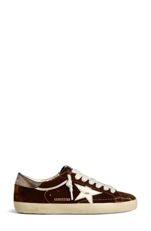Golden Goose Super-star Low Top Sneaker In Multi