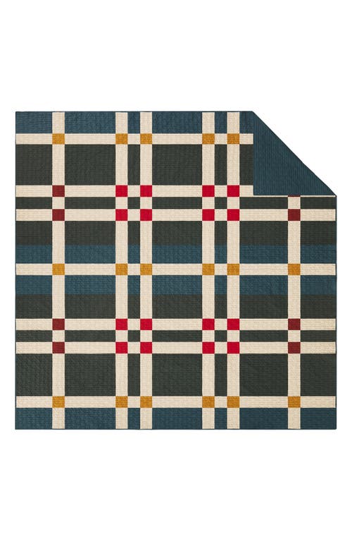 Pendleton Four Square Quilt & Shams Set In Green