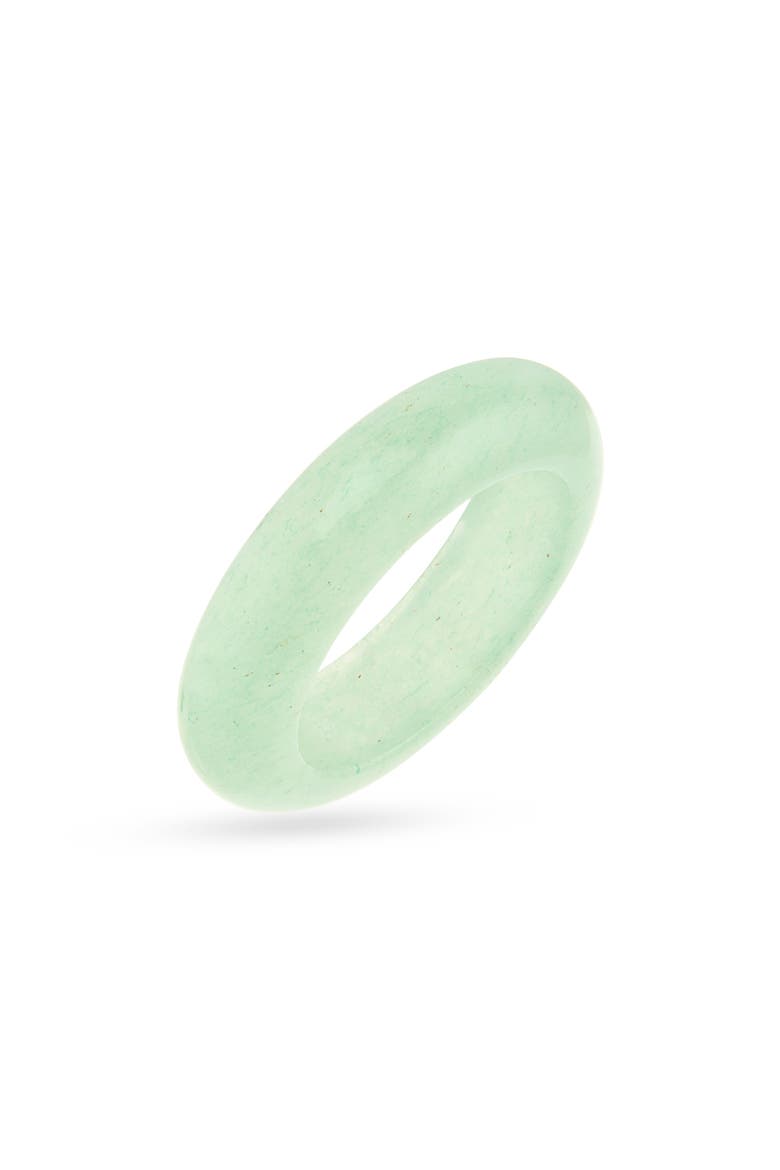 Ines Aventurine Ring, Main, color, GREEN AVERTURINE