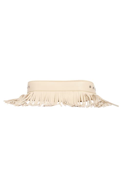 Steve Madden Bcecile Fringe Shoulder Bag In Blonde