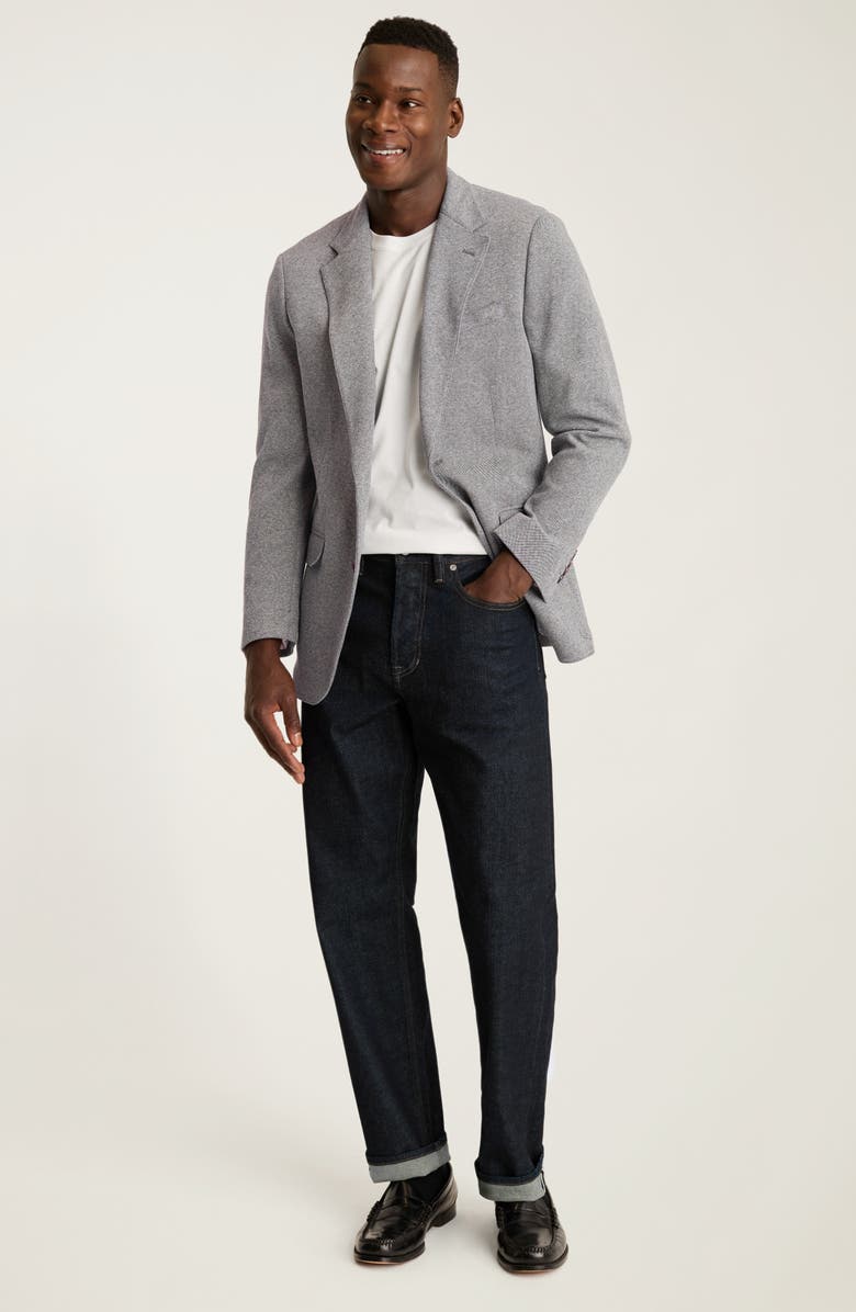 Bonobos Japanese Stretch Selvedge Straight Leg Jeans, Alternate, color, 
