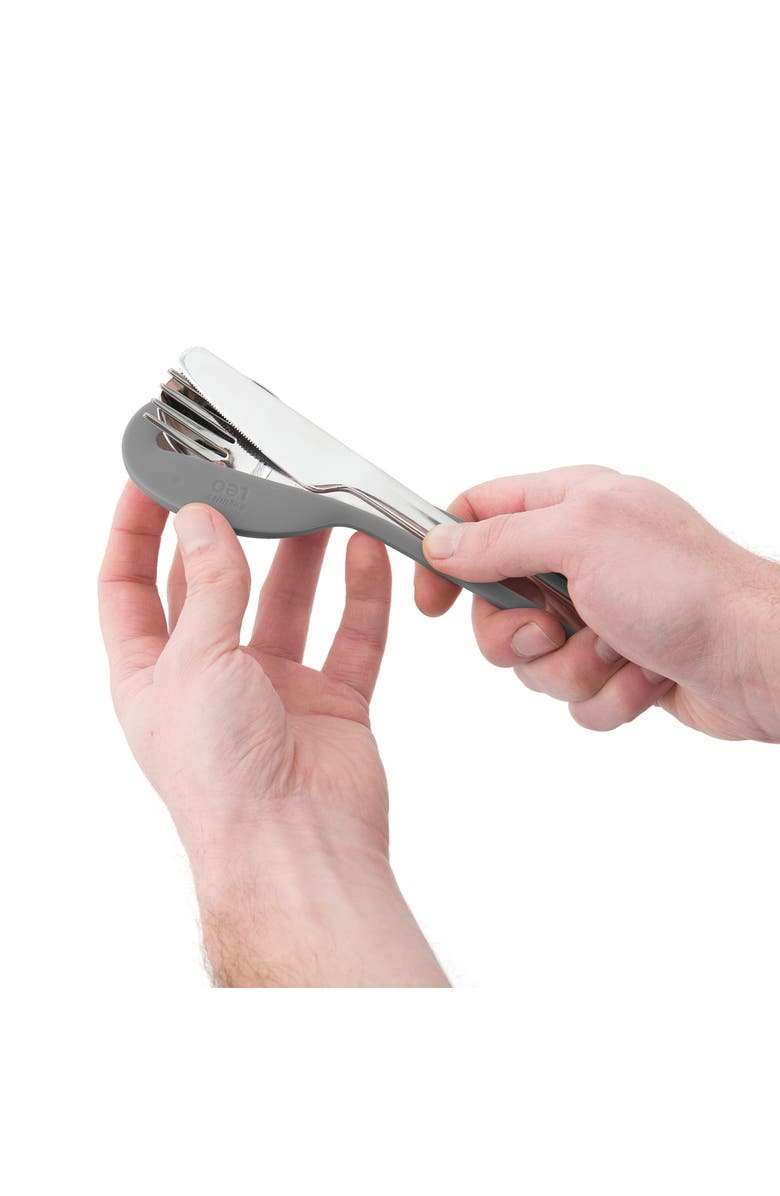 BergHOFF Leo 8-Piece Travel Flatware Set, Alternate, color, Multicolor