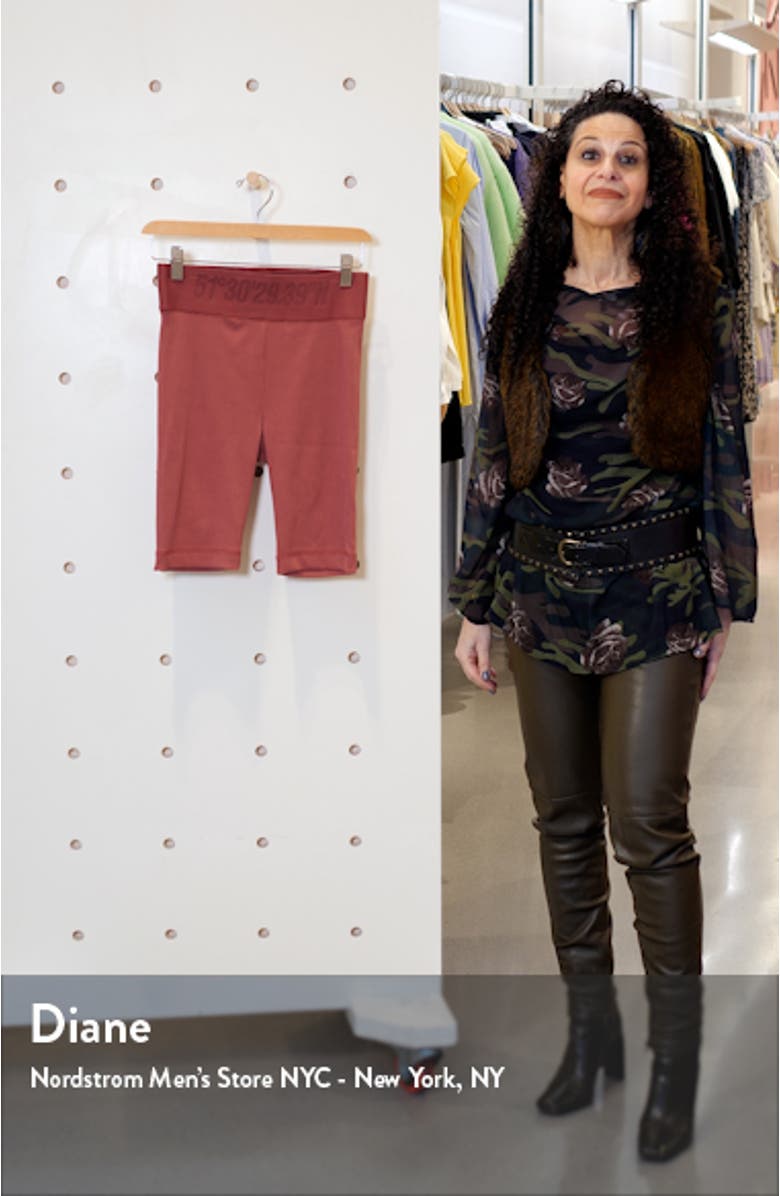 Ribbed Bike Shorts, sales video thumbnail