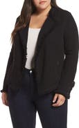 NIC+ZOE Fringe Mix Knit Jacket