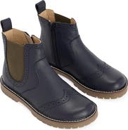 Boden Kids' Wingtip Chelsea Boot