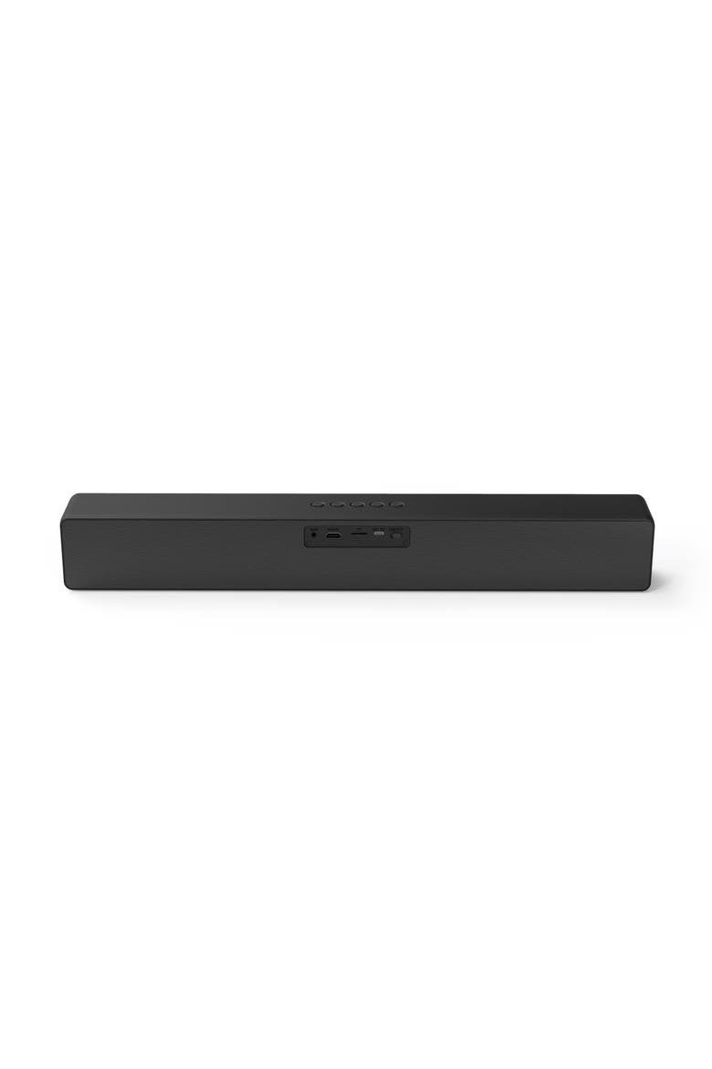 Portable 2.0 Channel Bluetooth Soundbar, Alternate, color, Black
