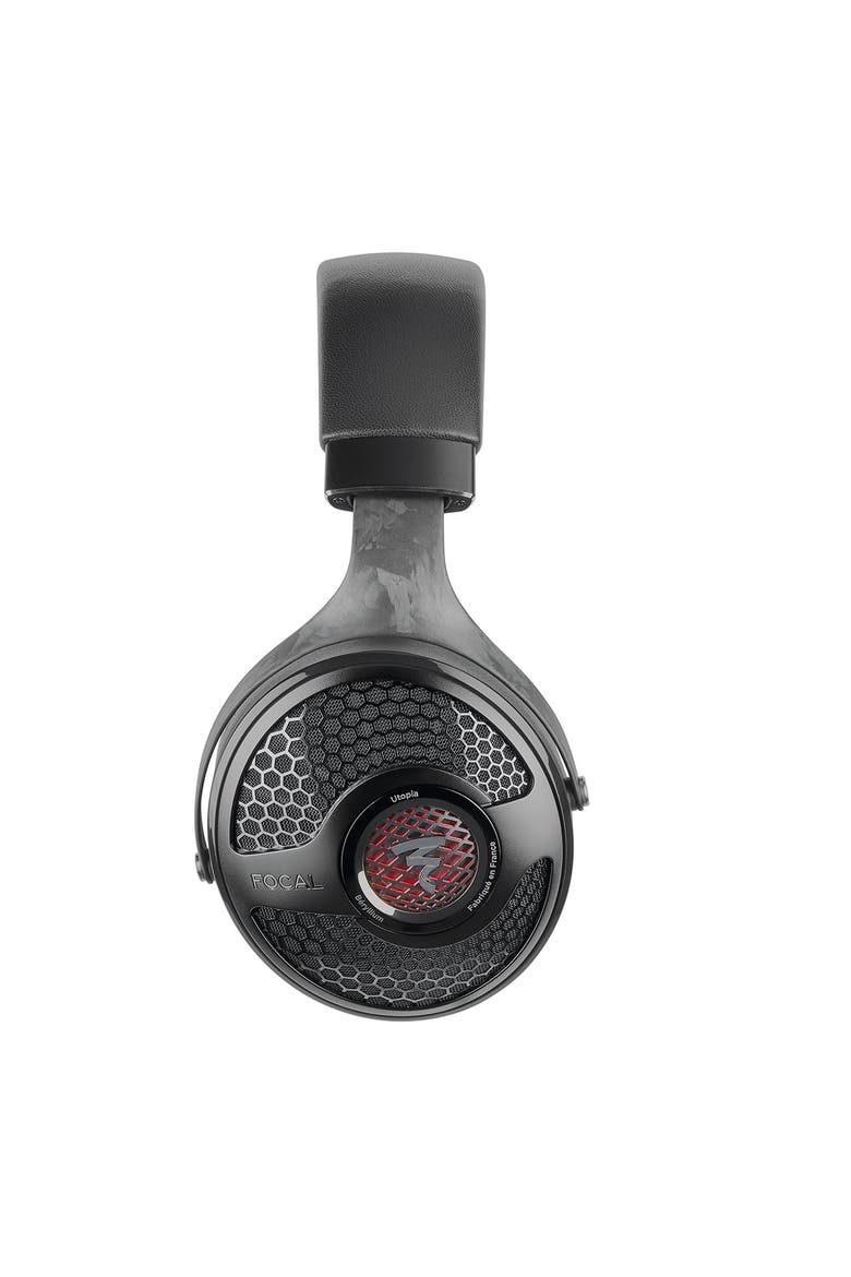 Utopia High-Fidelity Over-Ear Open-Back Headphones, Alternate, color, Black