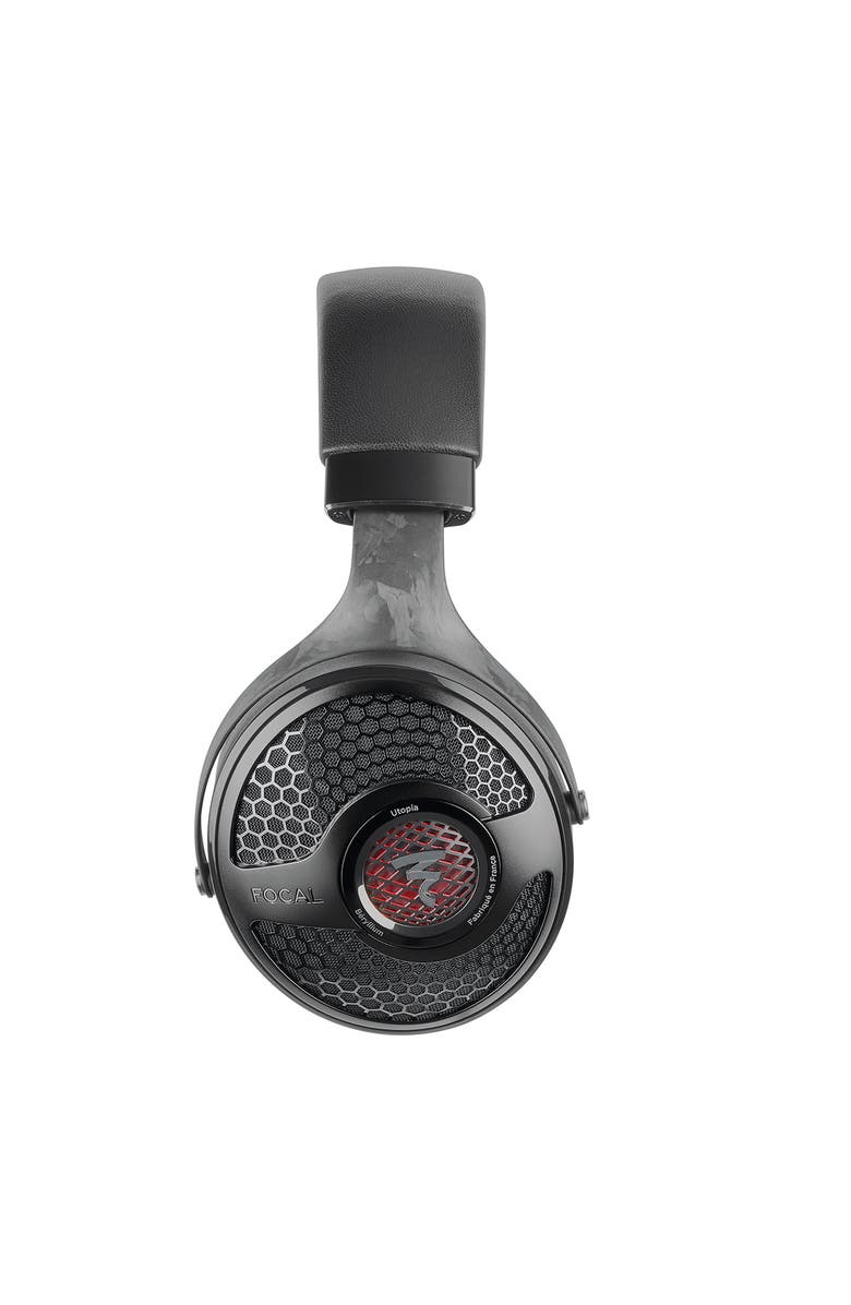 Focal Utopia High-Fidelity Over-Ear Open-Back Headphones, Alternate, color, Black