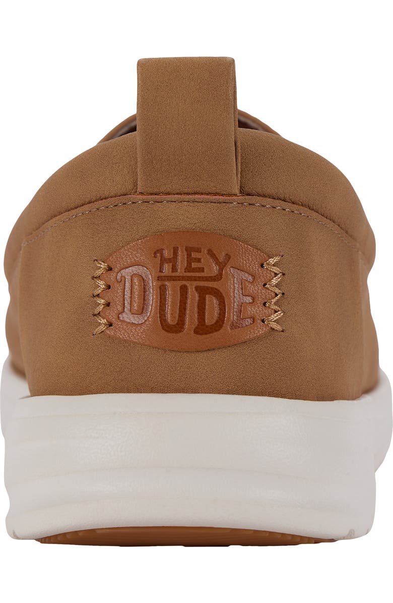 Hey Dude Wally Classic Slip-On, Alternate, color, Walnut