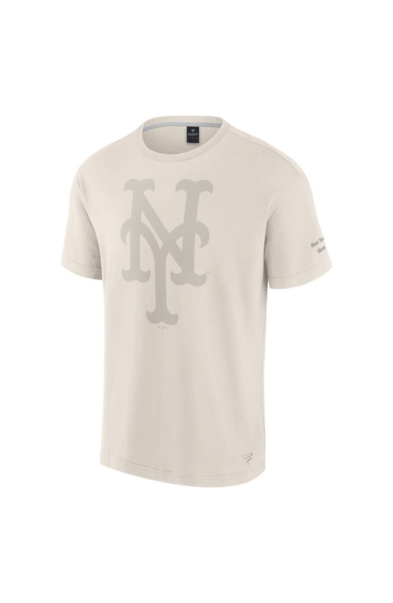 FANATICS Men's Fanatics Cream New York Mets Elements Iconic T-Shirt, Alternate, color, 