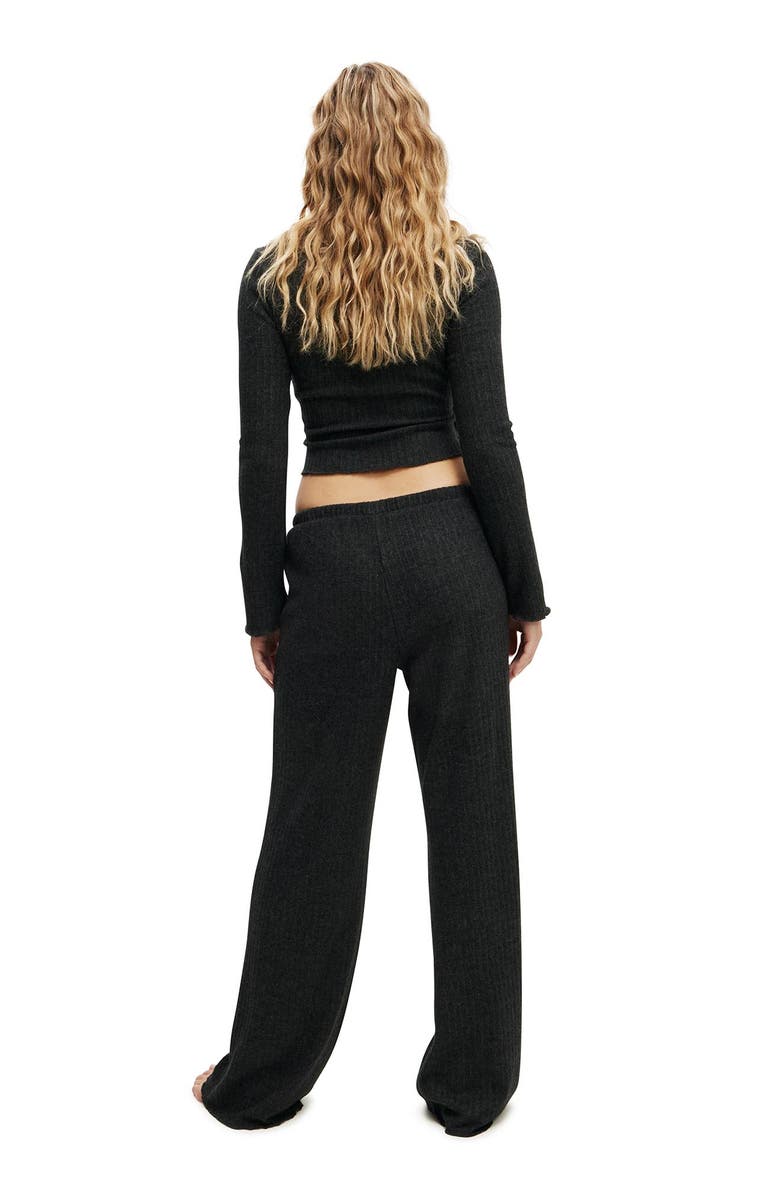 COTTON ON BODY Super Soft Ribbed Straight Leg Pant, Alternate, color, 