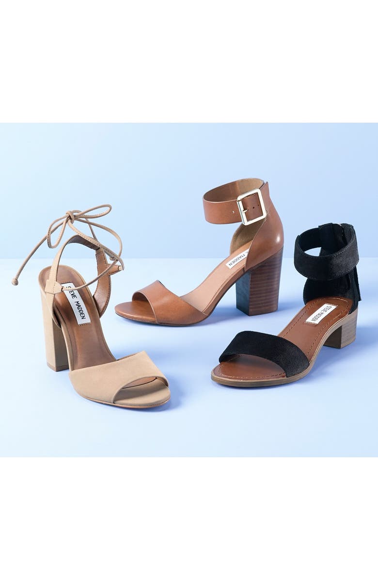 Steve Madden 'Estoria' Ankle Strap Sandal, Alternate, color,