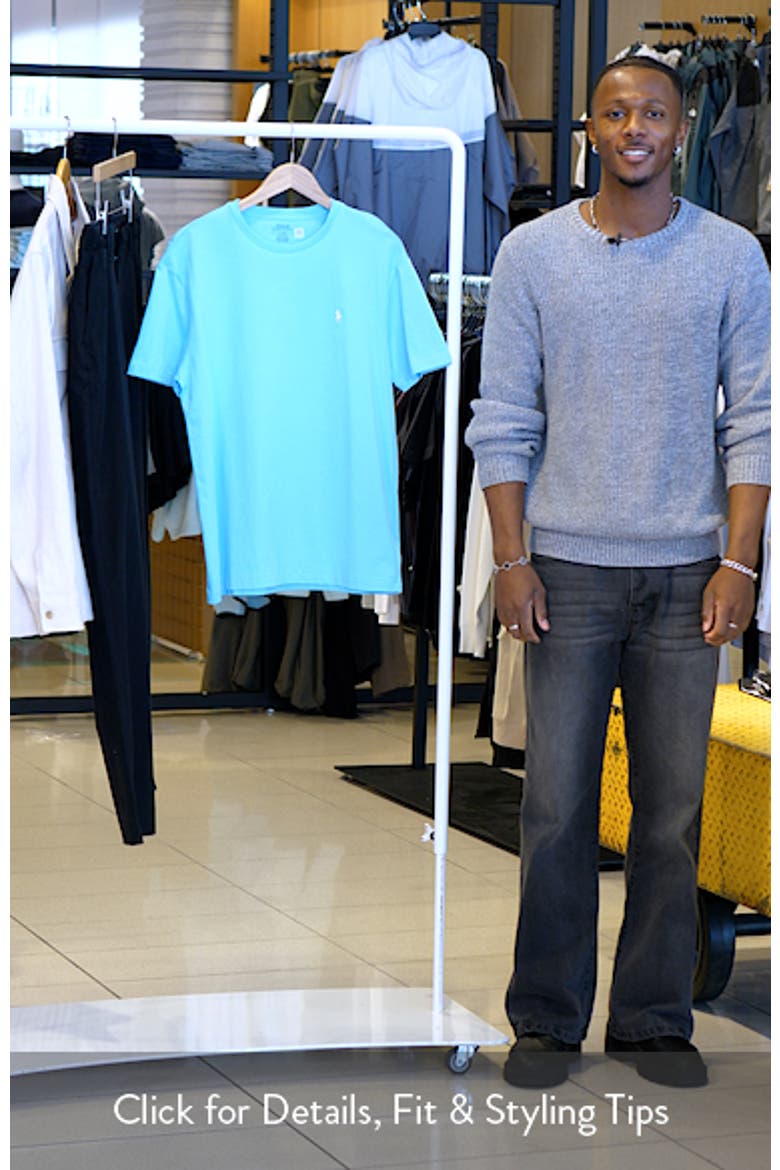 Embroidered Short Sleeve Jersey T-Shirt video