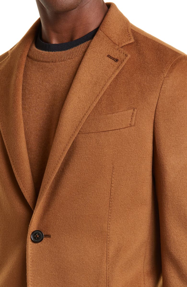 ZEGNA Deconstructed Oasi Cashmere Sport Coat, Alternate, color, Vicuna